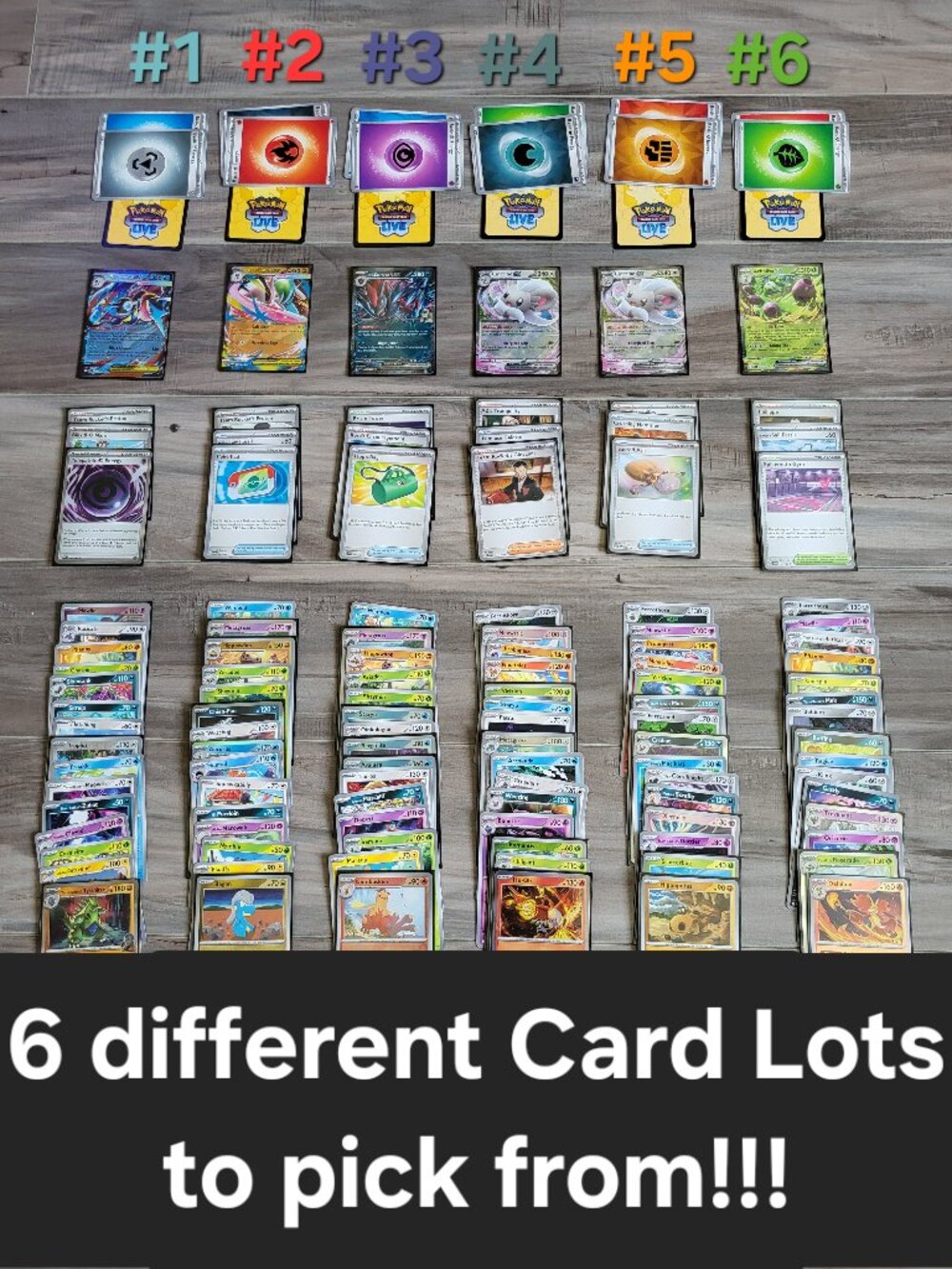 Pokémon Card Lot #2 - EX & Trainers included - ME03, ME04, SV09, SV10